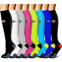 Copper Compression Socks Women & Men - Best for Running,Medical,Athletic Sports,Flight Travel, Pregnancy