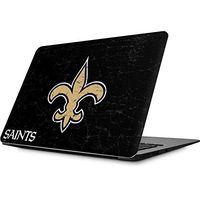 Skinit Decal Laptop Skin for MacBook Air 13.3 (2010-2017) - Officially Licensed NFL New Orleans Saints Distressed Design