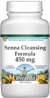 Senna Cleansing Formula - Senna, Fennel, Ginger and More - 450 mg (100 Capsules, ZIN: 515461)