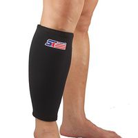 ShuoXin Ventilate Calf Sleeve Calf Brace Guard Protector Support - Black