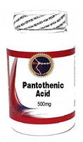 Pantothenic Acid 500mg 200 Capsules # BioPower Nutrition