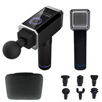HAMMERMASSAGER Massage Gun Thor‘s Hummer Cube Massage Gun with LCD Screen Touch Vibration Massager for Deep Muscle Tissue Massage Pistol (Gloden)