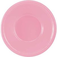 New Pink Plastic Bowls, 12oz, 200 Ct.