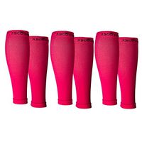 Abco Tech (3 Pack) Calf Compression Sleeve for Shin Splints Graduated Leg Sleeve for Basketball Running