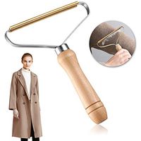 Lint Remover for Clothes - Portable Lint Remover,Power Free Manual Clothes Cleaning Fuzz Shaver,Reusable Travel Wood Lint Rollers Tool Fur Eraser Brush