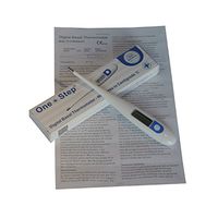 1 x Digital Ovulation Basal Thermometer Centigrade - Free Fertility Chart - Accurate to 2 Decimal Places.