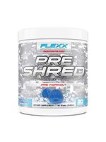 Flexx Pre Shred | PreWorkout Powder Supplement for Strong and Lean Physique, Energy, Pumps, Fat Burning, Focus | Arctic Ice Berry, 30 Servings