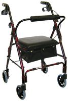 Drive Mimi Lite Deluxe Aluminum Rollator - Tan Frame