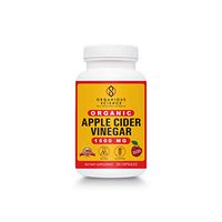Premium Organic Apple Cider Vinegar Veggie Pills | Great for Weight Loss, Detox, Digestion, Blood Sugar & Energy Levels | 1500mg, 90 Capsules