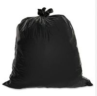 Genuine Joe 01535 Heavy-Duty Trash Bags, 1.5 Mil, 55-60 Gallon, 50/CT, Black