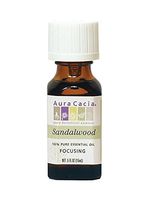 Aura Cacia, Oil Essential Sandalwood, 0.5 Fl Oz