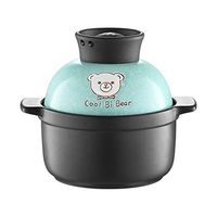 Home big wrist Casserole Ceramic Pot Earthen Pot Small Stone Pot Small Casserole Children's Food Supplement Household Open Flame Gas Hot Milk Gift Mini Cartoon Home & Kitchen (Color : Pink, Size : 600