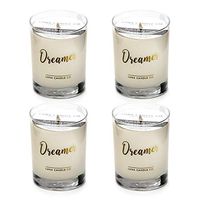 LUNA CANDLE CO. Dreamer - Lavender Scented Luxurious Candles - 11 Oz (4 Pack)