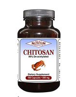 Chitosan 95% (Deacetylated) 500mg - 100 caps