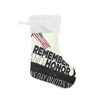 Personalized Christmas Stocking Designer Veterans Day Background Santa Xmas Tree Decor Socks Gift Kids Fireplace/Restaurant/Hotel/Club/bar