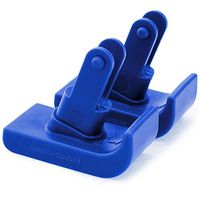 'Click & Go' Ski Glides for Stander EZ Fold-N-Go Travel Walker (Dark Blue)