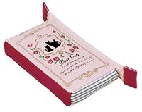 GENTIE Dear Cat's Black Cat Pen Case Pouch G-5484P Pink