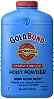 Gold Bond Medicated Foot Powder - 10 Oz (Pack of 2)