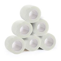 6PCS 5cm × 5m Self Adherent Cohesive Wrap Bandages First Aid Gauze for Wrist Stretch Athletic Tape