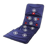 Back Massagers Massage Pad Cervical Massager Multi-Functional Full Body Electric Massage Chair Mattress Upholstery Pad, Upgrading Nine Motors, Eight Modes ( Color : Blue , Size : 16658cm )