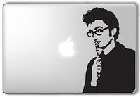 Univers3 10th Doctor David Tennant Doctor Who Dr. Who VINYL DECAL STICKER FOR MACBOOK / NOTEBOOK / LAPTOP