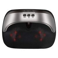 Keywing Foot Massager, Electric Shiatsu Foot Massager Kneading Massager Machine with Heat Plantar Fasciitis Feet Massage with Air Compression for Heel Heat Therapy