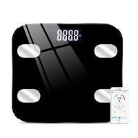 Smart Digital Weight Scale, 0.2-150KG Bathroom Scale Body Fat Scale LCD Calorie Muscle Body Bathroom Weighing Scale