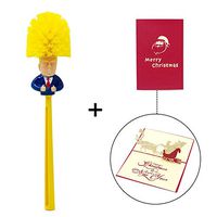 Bravo Sport Donald Trump Toilet Brush, Make Toilet Great Again, Novelty Political Gag Gift