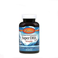 Carlson Labs, Super Dha 500 Mg, 60 Count