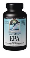 Source Naturals ArcticPure EPA, Lemon Flavored Omega-3, 500mg, 120 Softgels