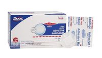 Dukal Caliber Adhesive Bandage, Sterile, Sheer, Spot 7/8" Round (100 Boxes of 24) (Pack of 2400)