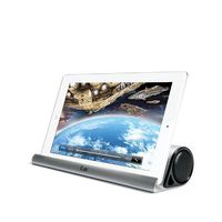 iLuv iSP245SIL Mo'Beats Portable Stereo Bluetooth Speaker Stand, Silver