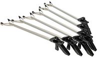 ArcMate EZ Reacher 32" Standard Outdoor Suction Cup Reacher, Professional Commercial Indoor and Outdoor Use, 4.5" Wide Jaw, 8lb. Capacity, Black, 32", 6-Pack (32S-6-FBA)