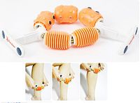 Rolling Calf Massage with Powerful Acupressure Magnets Manual Roller Legs Muscles Bunching
