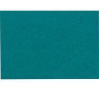 #17 Mini Flat Card (2 9/16 x 3 9/16) - Teal (250 Qty.)