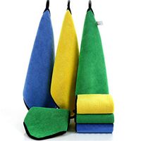 Kentew Soft Coral Velvet Absorbent Car Cleaning Towel Kitchen Washing Cloth All-Purpose Cleaners