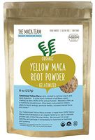 The Maca Team – Yellow Maca Root Powder Gelatinized – 100% Certified Organic & Fair Trade – GMO-Free – 8 Ounces, 25 Servings