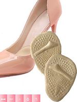 Ball of Foot Cushions for High Heel - Soft Gel Insole- Metatarsal Pads- Shoe Inserts - Foot Pain Relief for Mortons Neuroma Callus Metatarsal Bunion Forefoot Cushion