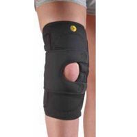 Corflex CoolTex J-Pull Patella Stabilizer w/Lo Pro Hinge-3XL-Right - Black