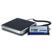 Detecto Digital Physician Scale 550 x 0.2lb / 250 x 0.1kg Portable W/Remote Display, DR550C, Lot of 1
