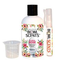 BOWL SCENTS REFILL | 8oz BOTTLE | Triple Action Pre-Toilet Spray | Traps & Neutralizes Toilet Odors | Includes Refill Cup & Traveler