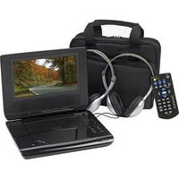 Audiovox D705PK 7-inch Portable DVD Player with Car Headrest Mounting Kit