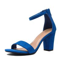 TOP Moda Hannah 1 Womens Chunky Heel Single Band Platform Buckle Dress Sandals Neon Yellow Snake 8