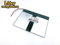 BIHUADE 3.7V 10000mAh 35160125 Lithium Ion Polymer Rechargeable Battery Lithium Polymer Li-Po Battery for MP4 GPS MP3 Bluetooth Stereo DIY Gift (35160125)