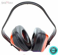 COLIBROX- Lightweight, high-Impact Plastic construcion.Muffler Noise Protection Adjustable Hearing Ear Muff Noise Reduction Muffler New Large Padded Ear Cup Openings for Optimum Comfort and fit.