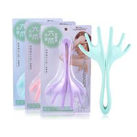 Scalp Massager Tool, Spdoo 6 Claw Scalp Massager for Head Massage & Relaxation, Head Hair Scratcher Massage Like Hand, No Painful Scratches, Tangling, or Pulling Wires, 3 Pack, Random Color