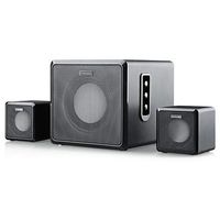 Sykik Sound i Special Edition Wireless Bluetooth Hi-fi Audio Speakers with Wired Rotary Remote, Powerful Bass System w/ 3.5mm Aux Port Home Audio for Smartphones , Tablets ,Computers,laptops,tv &More
