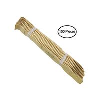 BambooMN Brand 100 Piece 17.5" Logo Traditional Back Scratchers Shoehorn