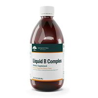 Genestra Brands - Liquid B Complex - Broad Spectrum B-Vitamin Complex to Support Energy Metabolism, Red Blood Cell Formation, and Neurological Health - 15.2 fl. oz. - Natural Tangerine-Cherry Flavor