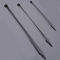 3M Miniature Cable Tie CT6BK18-C, Black/Nylon, 18 lbs., 0.10 in x 6.10 in (Pack of 100)